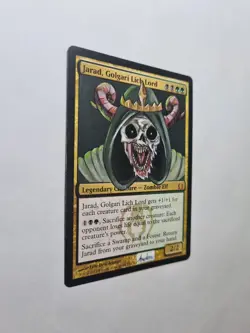 JARAD GOLGARI LICH LORD ADVENTURE TIME MAGIC GATHERING ALTERED ART HAND PAINT - Image 2