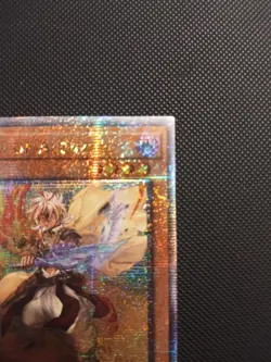 YuGiOh RA04-EN034 Fallen of Albaz (Alt Art) Quarter Century Secret Rare NM - Image 2