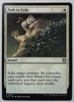 Path to Exile *Uncommon* Magic MtG x1 OTC Commander Outlaws - Image 1