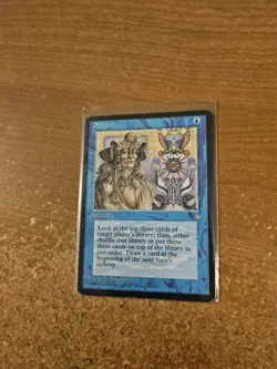 MAGIC THE GATHERING ICE AGE PORTENT LIGHTLY PLAYED - Image 3