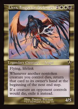 1x Liesa, Forgotten Archangel (Retro Frame) - NM - Ravnica Remastered - Image 2