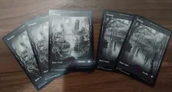 5x Swamp (272 & 273) - NM - Innistrad: Midnight Hunt - SPARROW MAGIC - Image 1