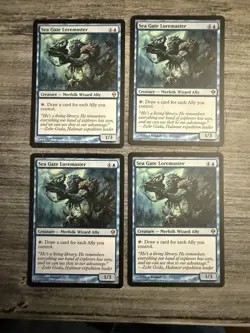 4x Sea Gate Loremaster Zendikar Regular - Image 1