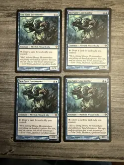 4x Sea Gate Loremaster Zendikar Regular - Image 2