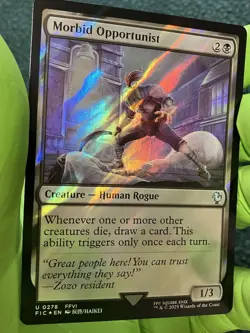 1x Morbid Opportunist, Surge Foil, Final Fantasy, Magic MTG NM - Image 3