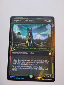 Dogmeat Ever Loyal Showcase Surge Foil Universes Beyond: Fallout Foil - Image 1