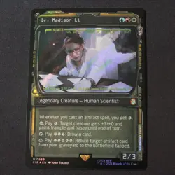 Dr. Madison Li (Showcase) (Surge Foil) 869 MTG Fallout (PIP) Mythic NM - Image 1