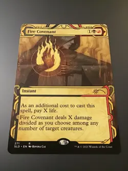 MTG Secret Lair #271  Fire Covenant Extended Art NM - Image 1