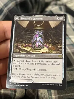 Tergrid, God of Fright // Tergrid's Lantern [Kaldheim] Near Mint - Image 4