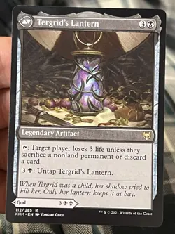 Tergrid, God of Fright // Tergrid's Lantern [Kaldheim] Near Mint - Image 7