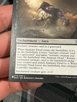 MTG-Animate Dead (PLST) The List - VLP - EN- Regular - Image 4