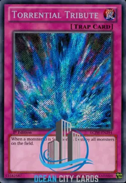 Yugioh Torrential Tribute LCJW-EN294 1st Secret Rare - Image 1
