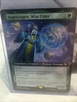 Bugenhagen, Wise Elder (Extended Art) #159 FOIL MTG Final Fantasy FIC NM X1 - Image 2
