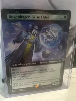 Bugenhagen, Wise Elder (Extended Art) #159 FOIL MTG Final Fantasy FIC NM X1 - Image 3