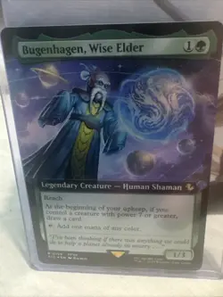 Bugenhagen, Wise Elder (Extended Art) #159 FOIL MTG Final Fantasy FIC NM X1 - Image 4