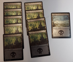 10x SWAMP basic lands *ETCHED FOIL*- NM - Modern Horizons 2 - SPARROW MAGIC - Image 2