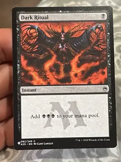 3x Dark Ritual Mtg VLP - The List Reprints And Masters 25 - Image 9