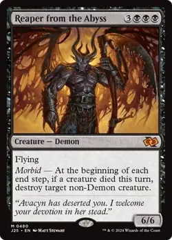 Reaper from the Abyss - Foundations J25 - Mythic - MTG Magic Pack fresh - Image 1
