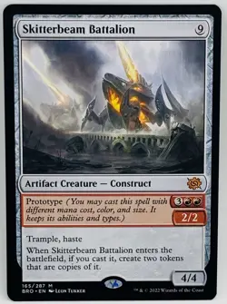 MTG Skitterbeam Battalion The Brothers' War Regular - Image 2