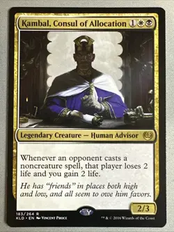 MTG / Kambal, Consul of Allocation / KLD / #183 / Regular / Rare / NM - Image 3
