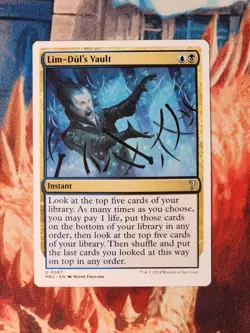 Lim-Dul's Vault (White Border) Mystery Booster 2 Magic MTG MB2 - Image 1