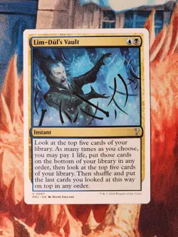 Lim-Dul's Vault (White Border) Mystery Booster 2 Magic MTG MB2 - Image 2