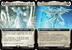 x1 Venat, Heart of Hydaelyn // Hydaelyn, the Mothercrystal - Extended Art R MTG - Image 1