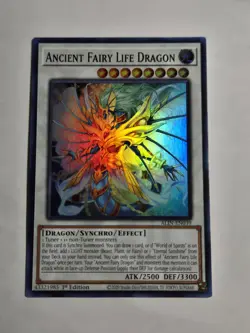 Ancient Fairy Life Dragon ALIN-EN039 Super Rare 1st Edition Yugioh - Image 3