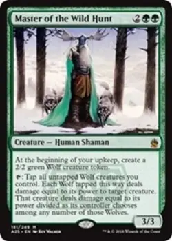 MTG Master of the Wild Hunt - Foil, NM-Mint, English Masters 25 - Image 2