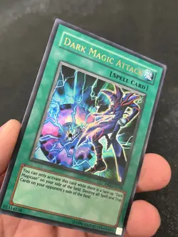 2005 Yu-Gi-Oh Dark Revelation 2 Dark Magic Attack DR2-EN208 Rare NM AA 92624 - Image 3