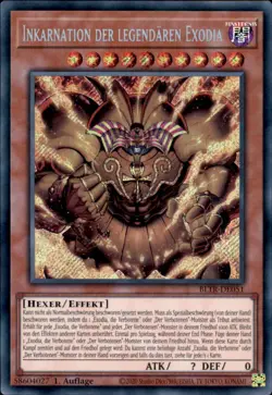 Yugioh BLTR-DE051 - Incarnation of the Legendary Exodia - 1st Edition - Image 2