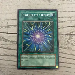 Yu-Gi-Oh! Degenerate Circuit [CDIP-EN047] Ultimate Rare - Image 1