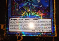 YUGIOH Illusion of Chaos (BACH-EN034) Starlight Rare 1st Edition Near Mint - Image 3