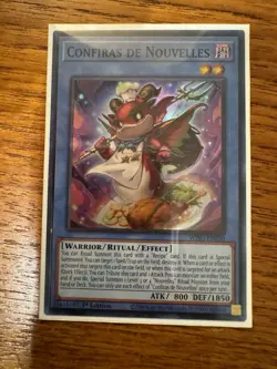 Yugioh Confiras de Nouvelles WISU-EN030 Super Rare 1st Edition NM - Image 2