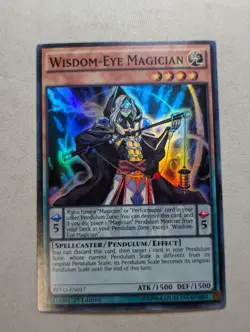 Wisdom-Eye Magician PEVO-EN017 1st Edition Super Rare - Image 2