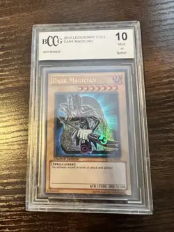 Yugioh BCCG 10 MINT Dark Magician LC01-EN005 2010 Legendary Collection Ultra - Image 1