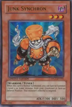 Junk Synchron - DPCT-ENY01 - Ultra Rare NM Collector's Tin Yugioh - Image 1