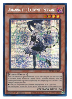 Arianna the Labrynth Servant Prismatic Secret Rare MP23-EN229 YuGiOh - Image 2