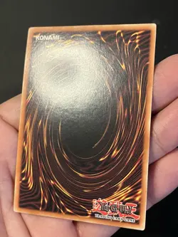 Yugioh Tri-Horned Dragon LOB-000 Secret Rare REVERSE FOIL ERROR NM - Image 4