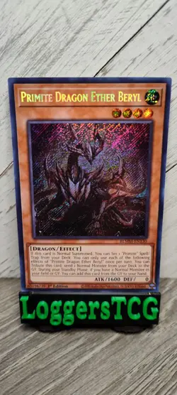Yu-Gi-Oh! Primite Dragon Ether Beryl / BLMM EN130 1st Edition NM - Image 2