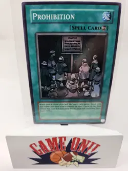 YuGiOh Prohibition CP08-EN002 Unlimited Super Rare LP - Image 1