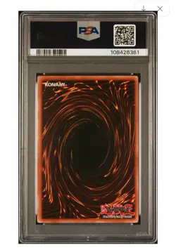 Yugioh! PSA 10 2004 Dark Hole LOB-EN052 Super Rare  Top Pop - Image 2