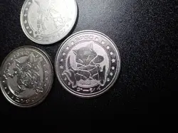 Pokemon Card Meiji Promo Battle Coin x3 Alakazam Evolutions #5452 - Image 4
