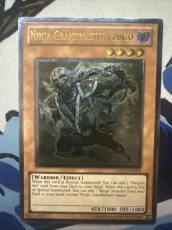 Ninja Grandmaster Hanzo (Ultimate Rare) Unlimited Edi ORCS-EN029 Order Of Chaos - Image 3