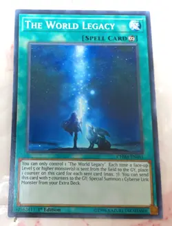 Yugioh - The World Legacy CHIM-EN061 1st Edition C - NM/M - Image 1
