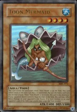 Toon Mermaid - Ultra Rare MRL-072 - LP - YuGiOh - Image 1