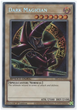 Yu-Gi-Oh!-  Dark Magician (G) - SBC1-ENG01 - Secret Rare - 1st Edition - NM/M - Image 2