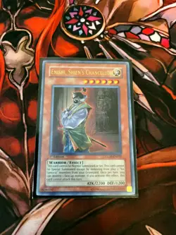 YUGIOH TCG ENISHI SHIENS CHANCELLOR GLAS-EN032 ULTRA 1ST EDITION - Image 1