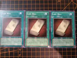 LAST WILL SDY-039 x3 Starter Deck Yugi YuGiOh! TCG Excellent Free Shipping - Image 3