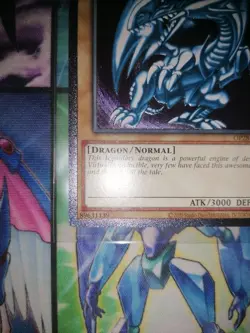YU-GI-OH! Blue Eyes White Dragon Ultimate Rare Op28 En-001 Euro Print Lp 1 - Image 5